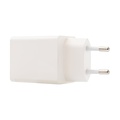 SBOX USB Oplader HC-45 | 45W | USB-A & USB-C (2 Poorten) | Wit