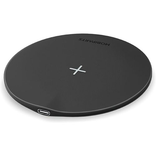 Mobiparts Wireless Quick Charger | Draadloze Oplader 15W Flat Qi | Zwart