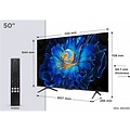 TCL 50C6KS | 50" 4K Ultra HD Mini LED Smart TV | Google TV | Dolby Vision | 60Hz (2025)