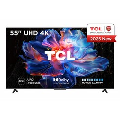 55V6C | 55" 4K Ultra HD DLED Smart TV | Google TV | Dolby Vision | 60Hz (2025)