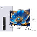 TCL 65P79K | 65" 4K Ultra HD QLED Smart TV | Google TV | Dolby Vision | 60Hz (2025)