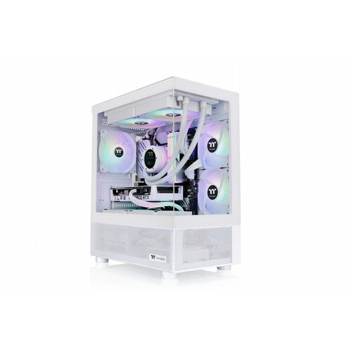 Thermaltake View 170 TG ARGB Snow | Micro Tower Case | Snow (CA-1Z4-00M6WN-00)