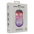 Baracuda White Shark Mordred-W | Gaming Muis | 825 Chipset | RGB Verlichting | 12.800 DPI | Wit