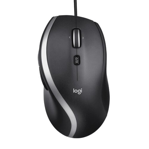 Logitech M500s Advanced | Bekabelde Muis | Rechtshandig | USB-A | 4000 DPI | Zwart/Zilver
