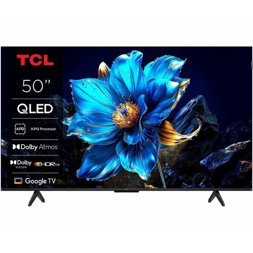 TCL 50P71K | 50" 4K Ultra HD QLED Smart TV | Google TV | Dolby Vision | 60Hz (2025) | OPEN BOX (refurbished)
