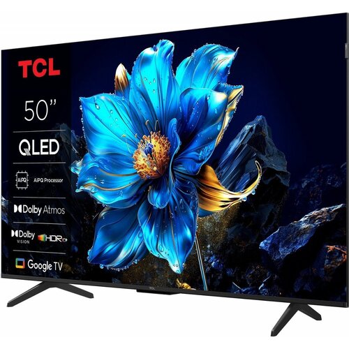 TCL 50P71K | 50" 4K Ultra HD QLED Smart TV | Google TV | Dolby Vision | 60Hz (2025) | OPEN BOX (refurbished)