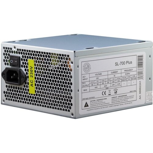 Inter-Tech SL-700 | 700 Watt ATX PSU | Power Supply | Voeding