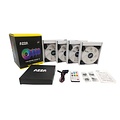 Azza Hurricane II RGB 4 Pack | 120mm Case Fans