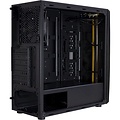 Inter-Tech Thunder Blue Light | Midi Tower Case | Zwart | RENEWED (refurbished)