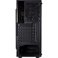 Inter-Tech Thunder Blue Light | Midi Tower Case | Zwart | RENEWED (refurbished)