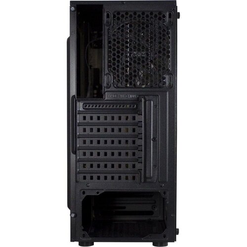 Inter-Tech Thunder Blue Light | Midi Tower Case | Zwart | RENEWED (refurbished)