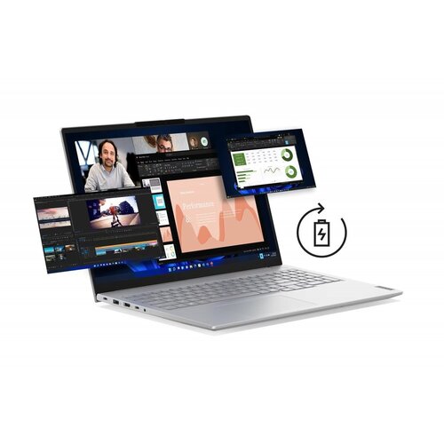 Lenovo ThinkBook 16 G8 | 16" WUXGA IPS (1920x1200) | Intel Core Ultra 5 225H | 16GB DDR5 RAM | 512GB SSD | Windows 11 Professional