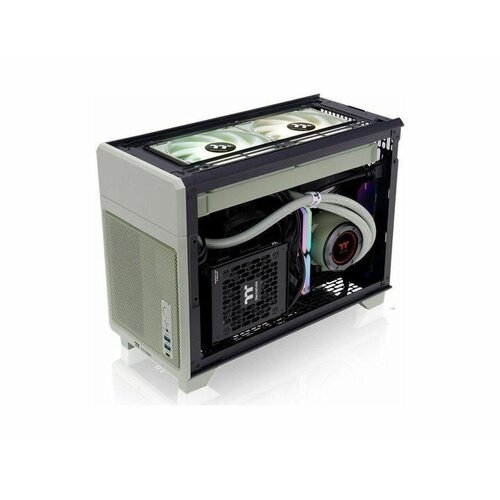 Thermaltake The TR100 | Mini-ITX Case | Matcha Green (CA-11A-00SENN-00)
