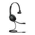 Jabra Evolve2 30 UC | Mono Bedrade On-Ear Headset USB-C | Zwart | OPEN BOX (refurbished)