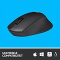 Logitech M330 Silent | Draadloze Muis | Rechtshandig | RF | 1000 DPI | Zwart