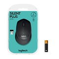 Logitech M330 Silent | Draadloze Muis | Rechtshandig | RF | 1000 DPI | Zwart