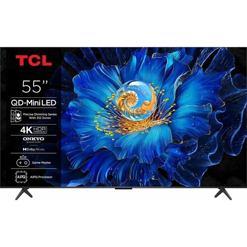 TCL 55C61KS | 55" 4K Ultra HD QD-MiniLED Smart TV | 60Hz | Google TV + Wifi | Dolby Vision | HDMI 2.1 (2025)