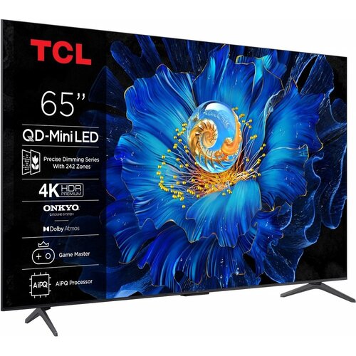 TCL 65C61KS | 65" 4K Ultra HD QD-MiniLED Smart TV | 60Hz | Google TV + Wifi | Dolby Vision | HDMI 2.1 (2025)