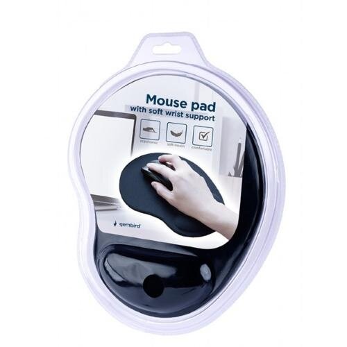 Gembird MP-ERGO-01 | Ergonomische Muismat | Zwart