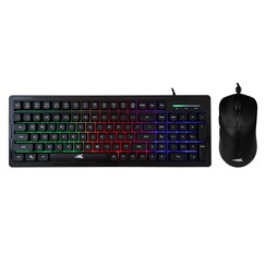 ORCA RGB | Bekabeld Gaming Toetsenbord inclusief Muis | QWERTY | Zwart