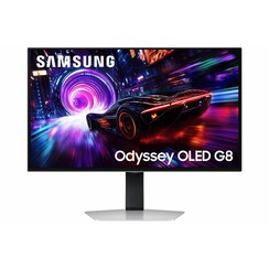 Odyssey G8 OLED 27" | 4K QD-OLED | 240Hz | 0.03ms | Gaming Monitor | Zilver