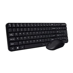 QWARE Wireless Waterford Black Toetsenbord + Muis