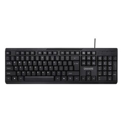QWARE Wired Keyboard Liverpool Zwart