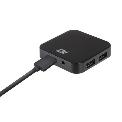 ACT AC6305 | USB 3.2 Gen 1 Hub | Type-A | 5 Gbit/s | Zwart