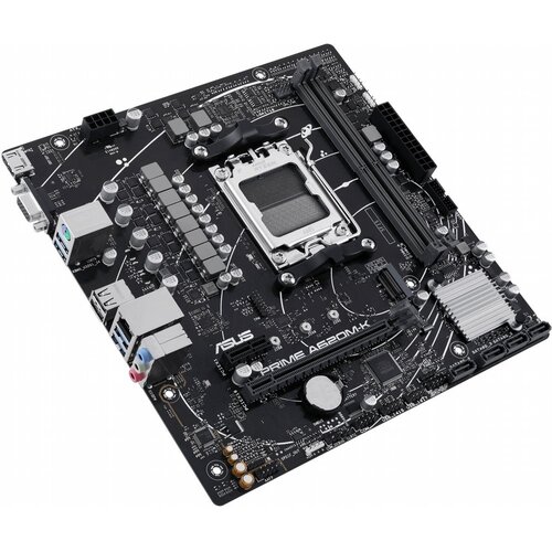 Asus ASUS Prime A620M-K | Socket AM5 | AMD A620 | 2xDDR5 | Micro-ATX | Moederbord