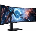 Samsung Odyssey G9 G91F 49" | 5120x1440 VA | 144Hz | 1ms | Curved UltraWide Gaming Monitor | Zwart