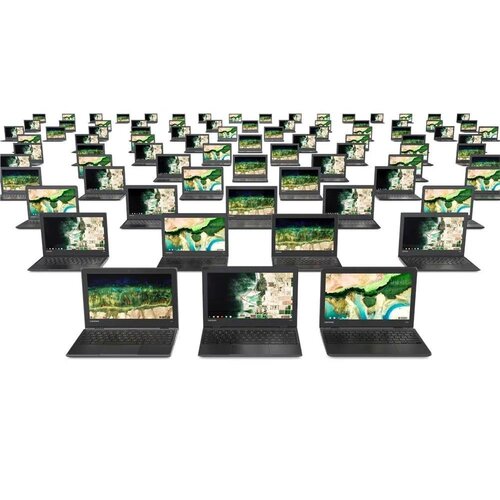 Lenovo 300e Convertible Chromebook | 11,6'' HD Touch IPS | Intel N4020 | 4GB RAM | 32GB Flash | Renewed (refurbished)