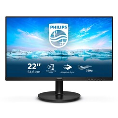 V-Line 222V8LA/00 21.5" | 1920x1080 VA | 75Hz | Ingebouwde Luidsprekers | VESA-Compatibel | Monitor