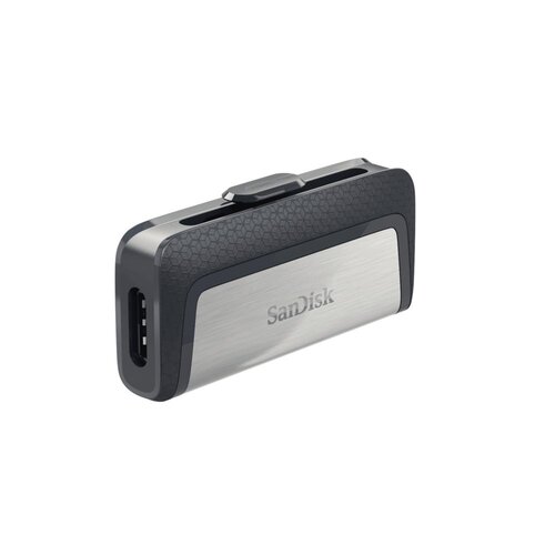 Sandisk SanDisk Ganda UltraType | 256GB USB-C 3.2 & USB-A 3.2 Flash Drive | Zilver