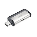 Sandisk SanDisk Ganda UltraType | 256GB USB-C 3.2 & USB-A 3.2 Flash Drive | Zilver