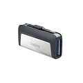 Sandisk SanDisk Ganda UltraType | 256GB USB-C 3.2 & USB-A 3.2 Flash Drive | Zilver