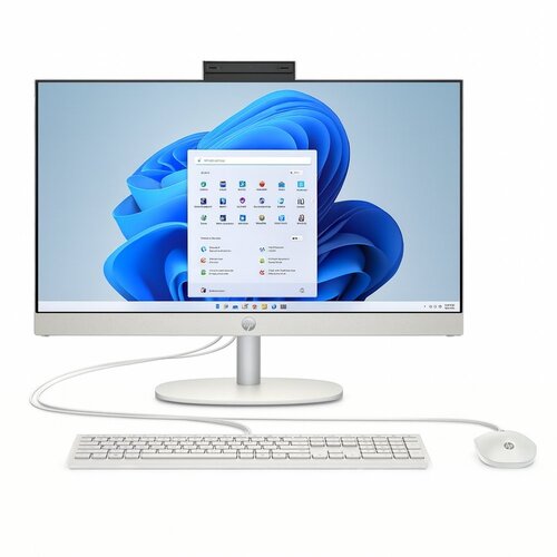 Hewlett Packard HP All-in-One 27-cr0034ny | 27'' F-HD IPS | Intel Core i7-1335U | 16GB | 512GB | W11 Professional | Met Keyboard & Muis | OPEN BOX (refurbished)