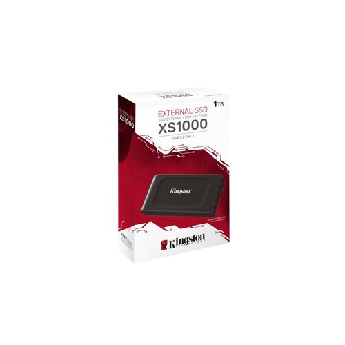 Kingston XS1000 | Externe SSD | 1TB | USB 3.2 Gen 2 | Compact & Draagbaar