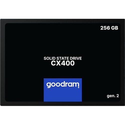 Goodram CX400 | 256GB SATA SSD | 2.5'' | 550MB/s Lezen | 480MB/s Schrijven