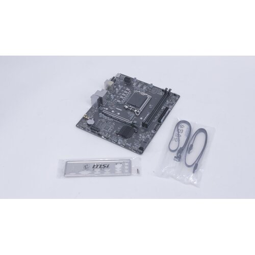 MSI PRO H610M-E | Socket LGA 1700 | Intel H610 | 2xDDR4 | Micro-ATX | Moederbord | 2e Kans (refurbished)