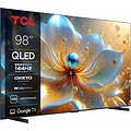 TCL 98T8C | 98” 4K QLED | 144Hz Motion | Dolby Vision & Dolby Atmos | Google TV & WiFi (2025) | OPEN BOX (refurbished)