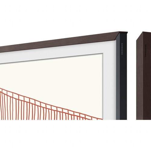 Samsung Lijst voor 85"  The Frame TV | Modern Walnoothout