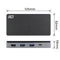 ACT AC7093 | USB-C 4K Docking Station | 2x HDMI + Ethernet + USB-C/USB-A + PD | 1m Kabel | OPEN BOX (refurbished)
