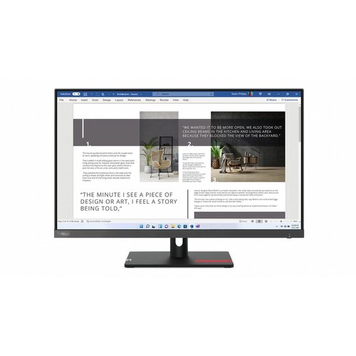 Lenovo ThinkVision S27i 30 | 27" Full HD Monitor | 100Hz | Grijs