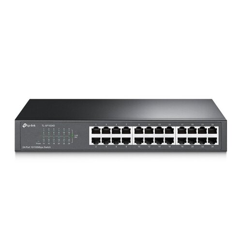TP-Link TL-SF1024D | 24-poorts 10/100Mbps Unmanaged Switch | Auto MDI/MDIX | Energie-efficiënt | Rack-monteerbaar | Returned (refurbished)