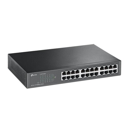 TP-Link TL-SF1024D | 24-poorts 10/100Mbps Unmanaged Switch | Auto MDI/MDIX | Energie-efficiënt | Rack-monteerbaar | Returned (refurbished)