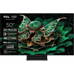 50Q7C | 50" 4K Ultra HD QD-MiniLED | 120Hz | Google TV | Dolby Vision | HDMI 2.1 | Smart TV