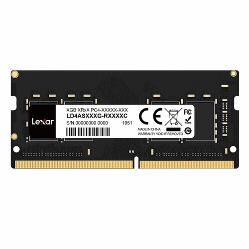 Lexar | 1x8GB DDR4 | 3200MHz | SO-DIMM | Geheugenmodule | CL22 | RAM