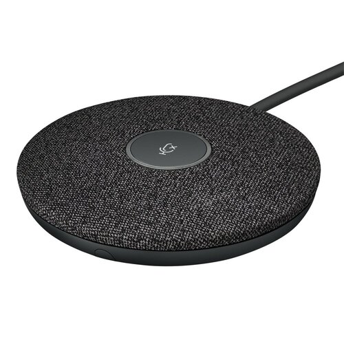 Logitech Rally Mic Pod | Grafiet | Tafelmicrofoon | Professionele Conferentie Audio