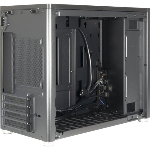 Inter-Tech X2 Duplex | Micro Tower Case | Zwart