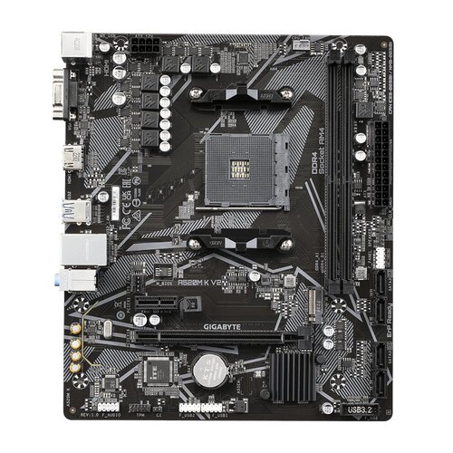 Gigabyte A520M-K V2 | Socket AM4 | AMD A520 | 2xDDR4 | Micro-ATX | Moederbord